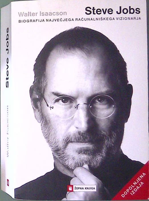 Naslovnica knjige Steve Jobs