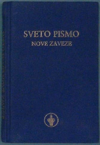 Naslovnica knjige Sveto pismo Nove zaveze