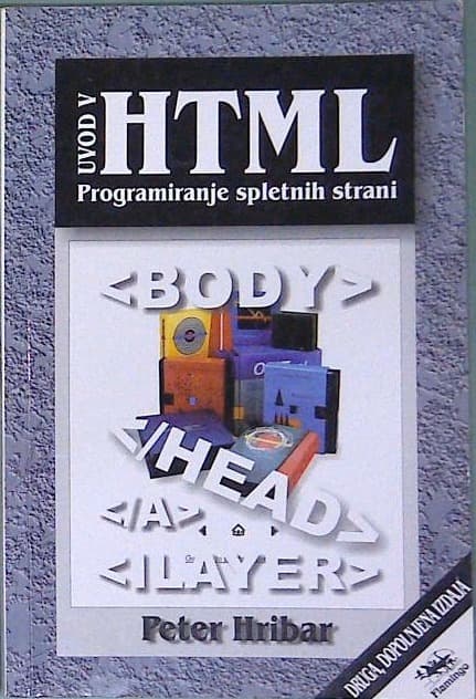 Naslovnica knjige Uvod v HTML - Programiranje spletnih strani