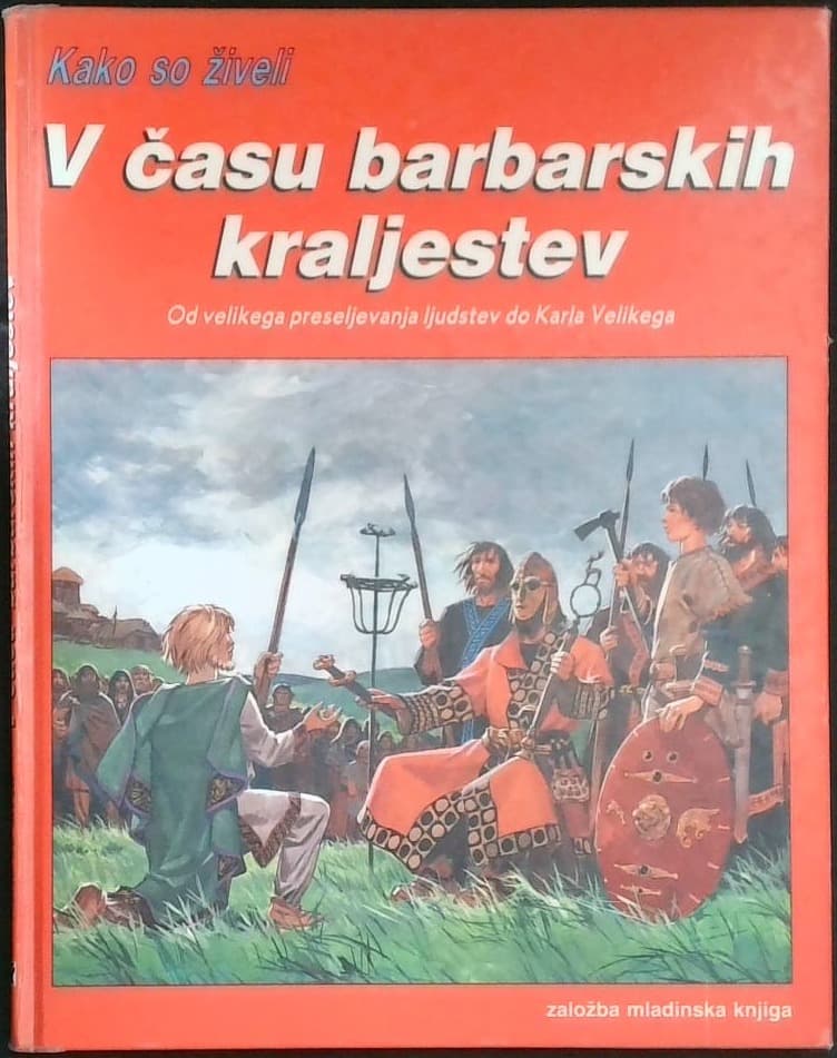 Naslovnica knjige V času barbarskih kraljestev