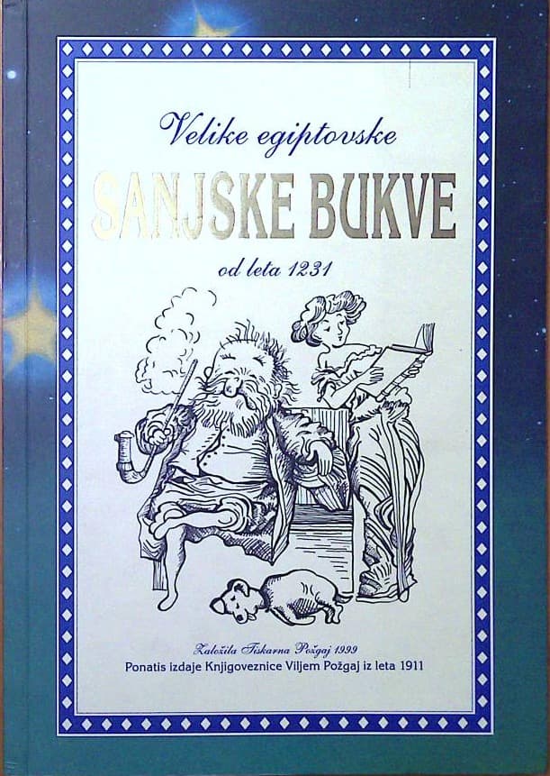 Naslovnica knjige Velike egiptovske sanjske bukve od leta 1231