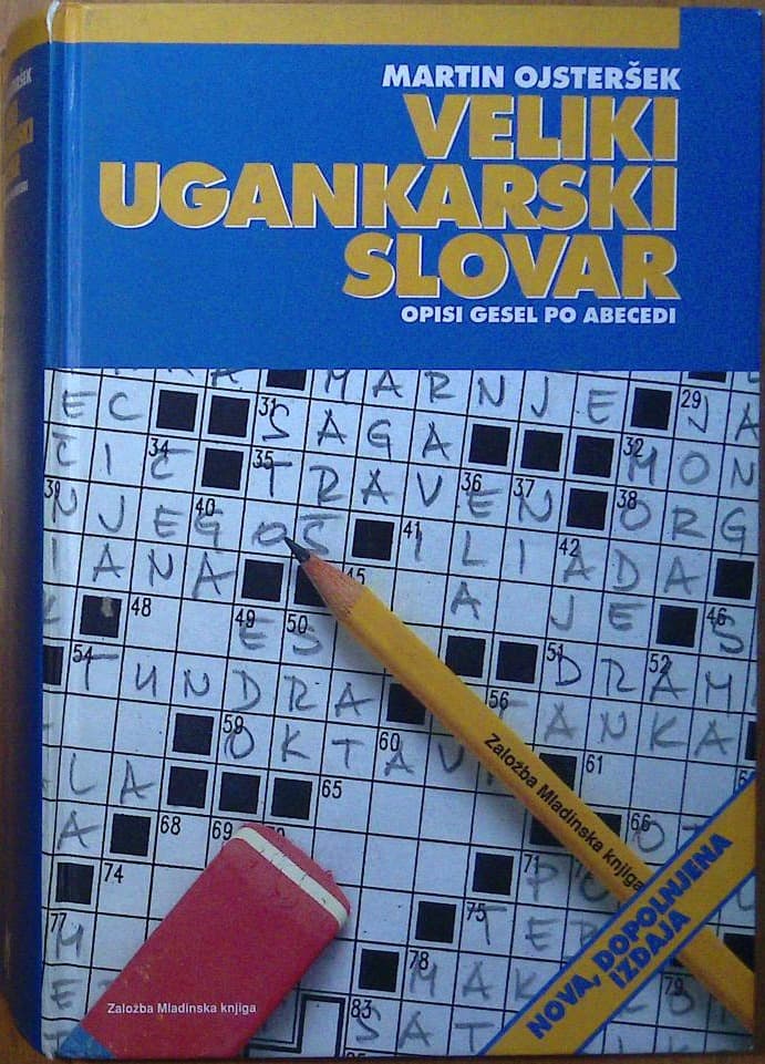 Naslovnica knjige Veliki ugankarski slovar - Gesla po abecedi (Nova dopolnjena izdaja)