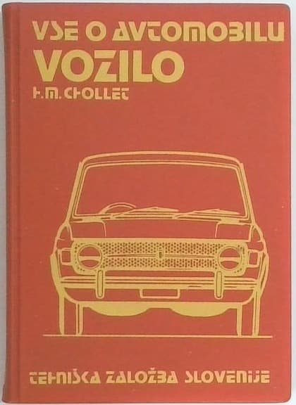 Naslovnica knjige Vse o avtomobilu - Vozilo