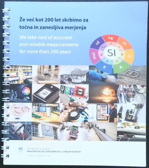 Naslovnica knjige Že več kot 200 let skrbimo za točna in zanesljiva merjenja