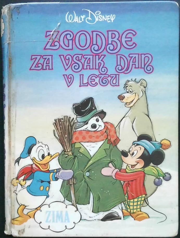 Naslovnica knjige Zgodbe za vsak dan v letu - Zima