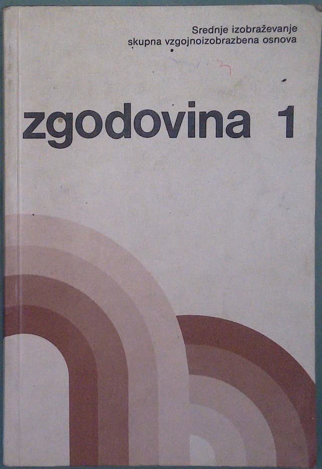 Naslovnica knjige Zgodovina 1 (poskusni učbenik)